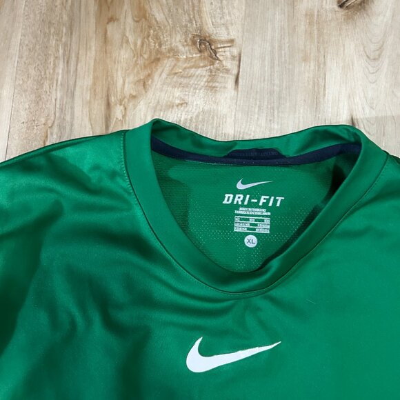 Portugal 2010/11 Nike Pre Match Training Football Shirt Green Mens XL - Picture 7 of 7
